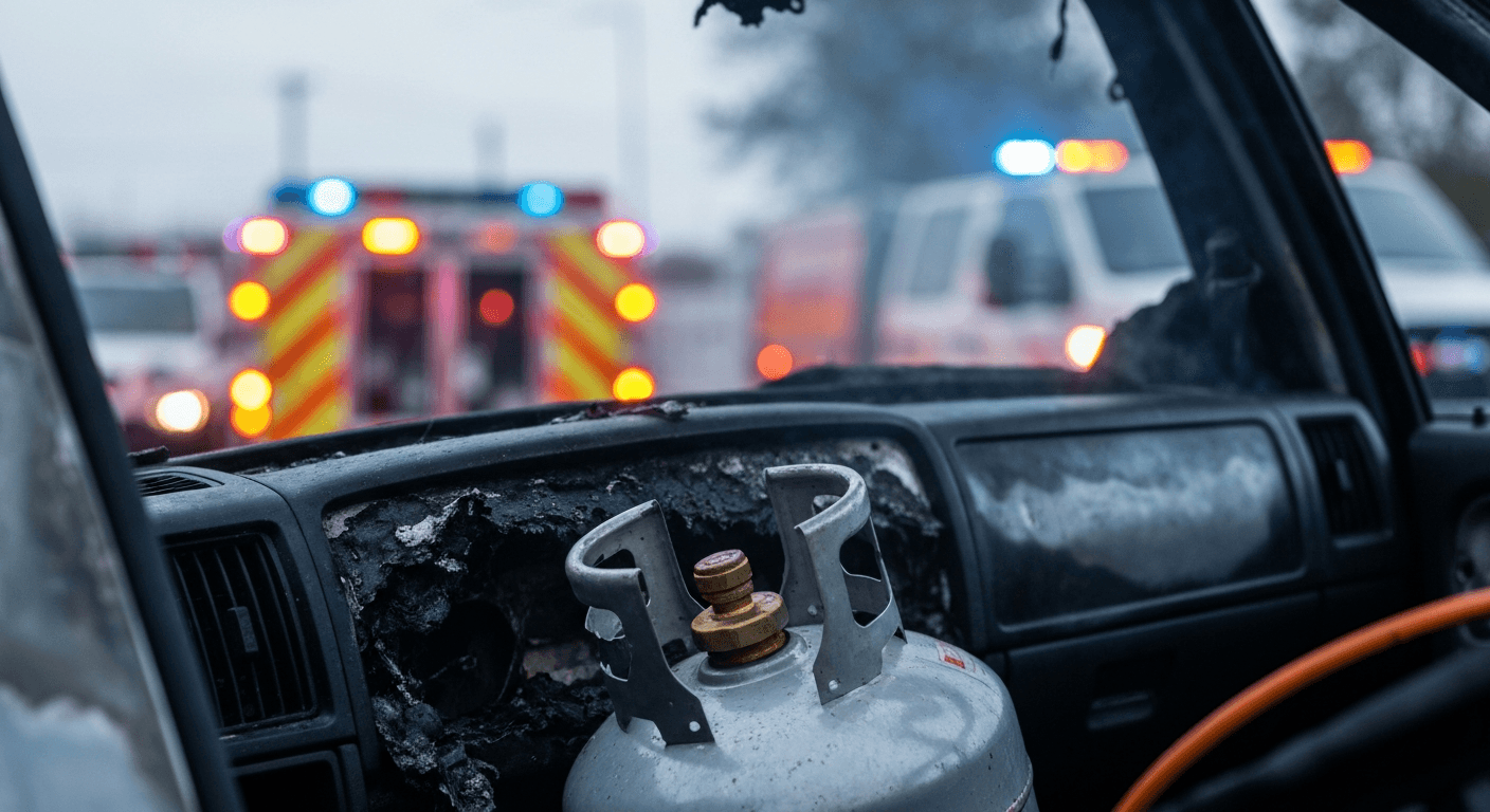Cigarette Sparks Horrific Minivan Propane Explosion in Virginia