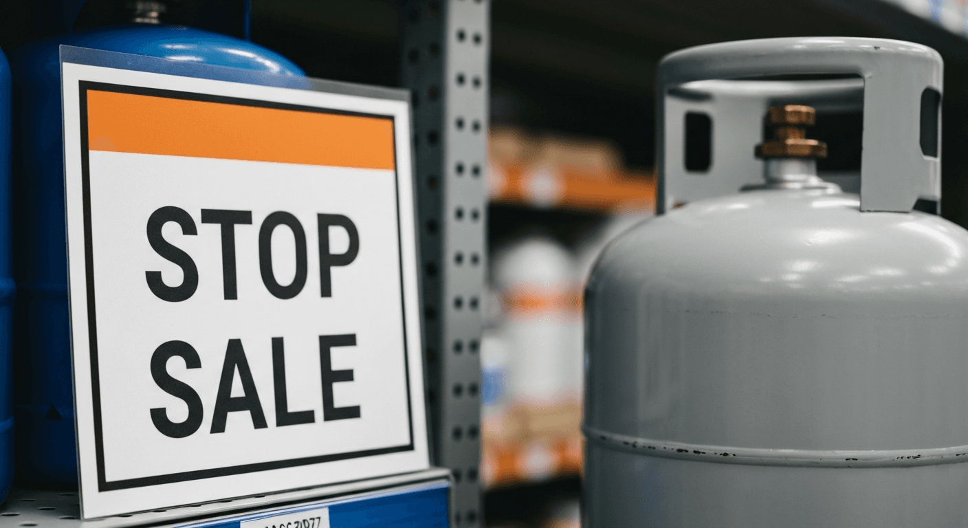 North Carolina Issues Stop-Sale on Refillable Propane System, Emphasizing Compliance Urgency