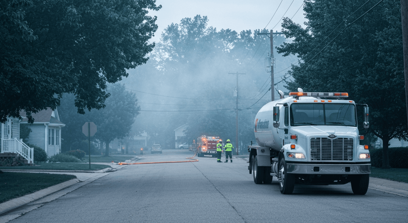 Gas Leak Prompts Antlers Evacuation as Energy Supply Warnings Mount