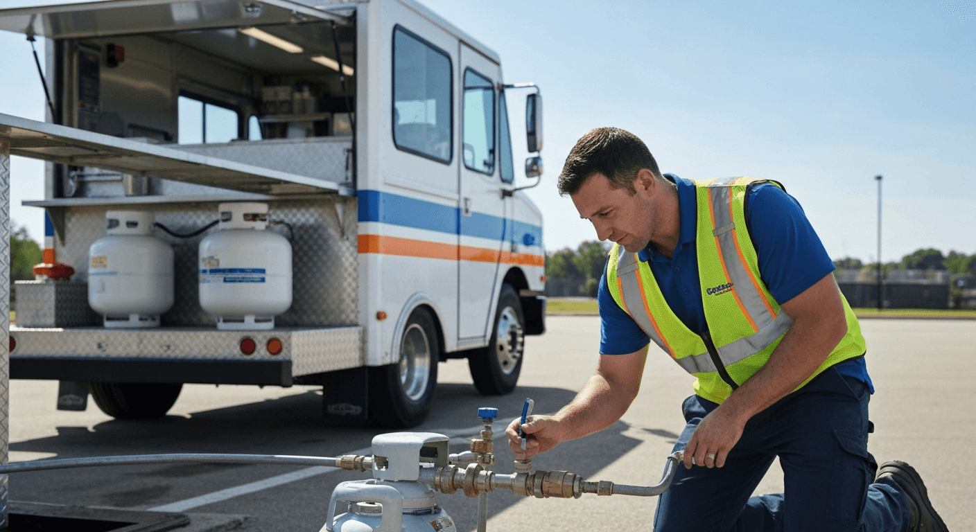 Food Truck Blazes: LP Gas Leaks Spark Urgent Safety Calls