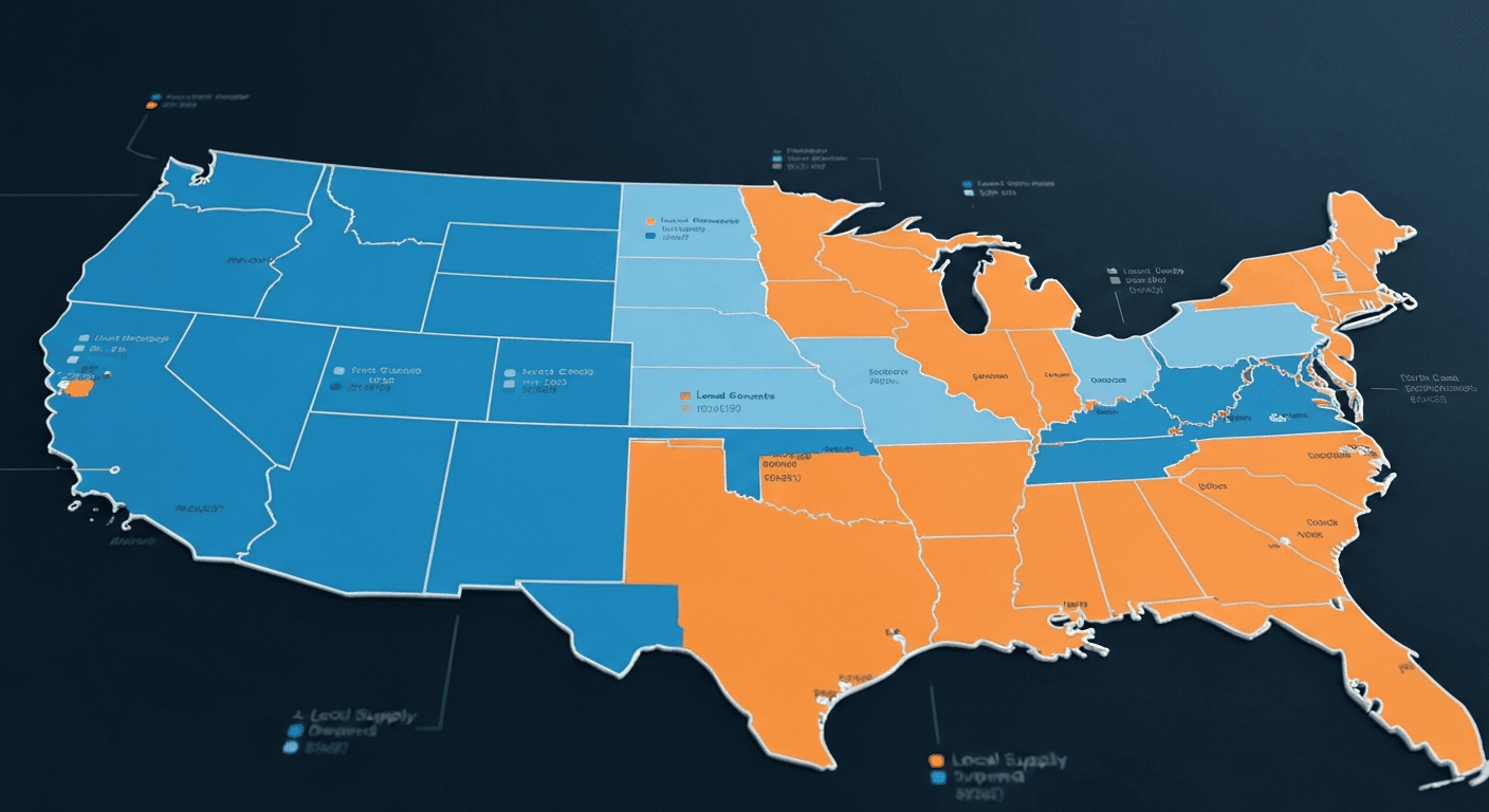 National Propane Averages Masking Regional Price Shock