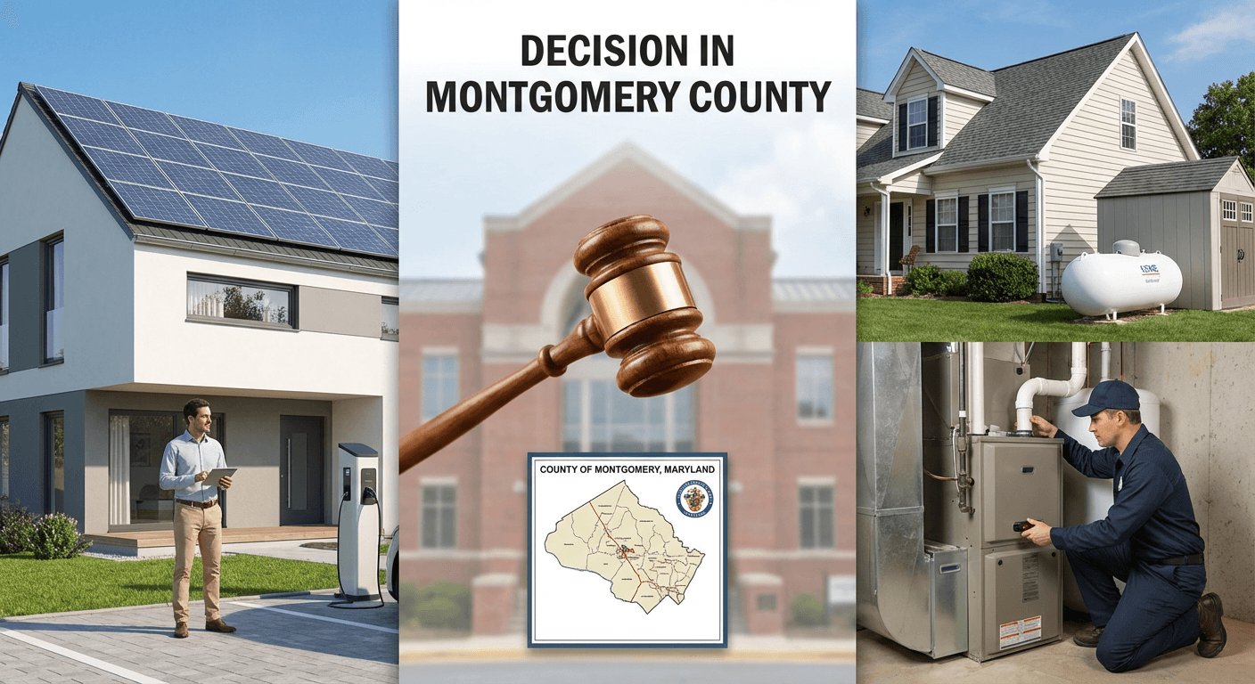 Court Rules in Montgomery County Gas Ban Challenge