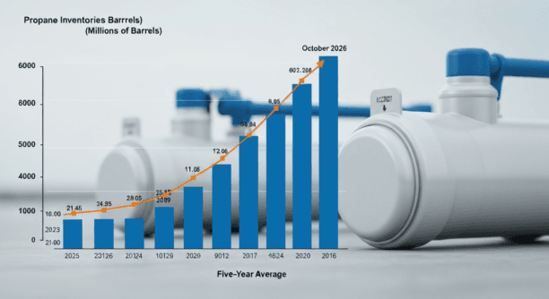 Propane Prices Could Ease Through 2026 as Inventories Climb, EIA Says